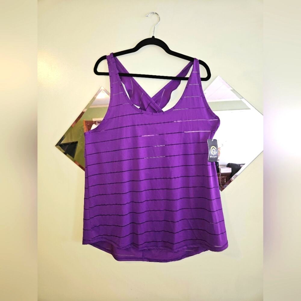 🩷 Champion XXL Purple Active Tank NWOT